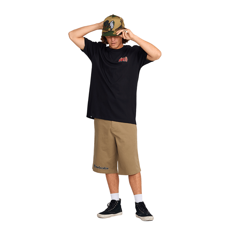 1910 Age of Winters Snapback Hat – Camo / Black - 7B Boardshop