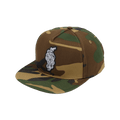 1910 Age of Winters Snapback Hat – Camo / Black - 7B Boardshop