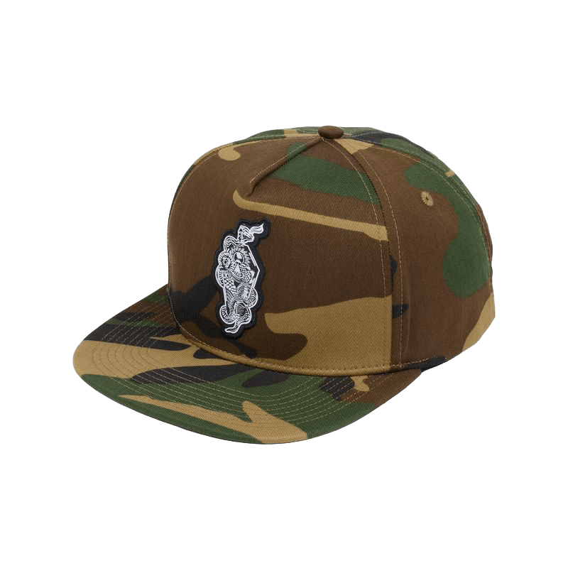 1910 Age of Winters Snapback Hat – Camo / Black - 7B Boardshop