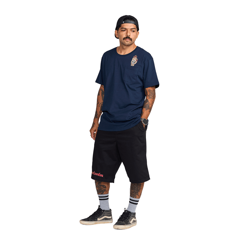 1910 Arrows in the Dark Men's Short Sleeve Pocket Tee - 7B Boardshop