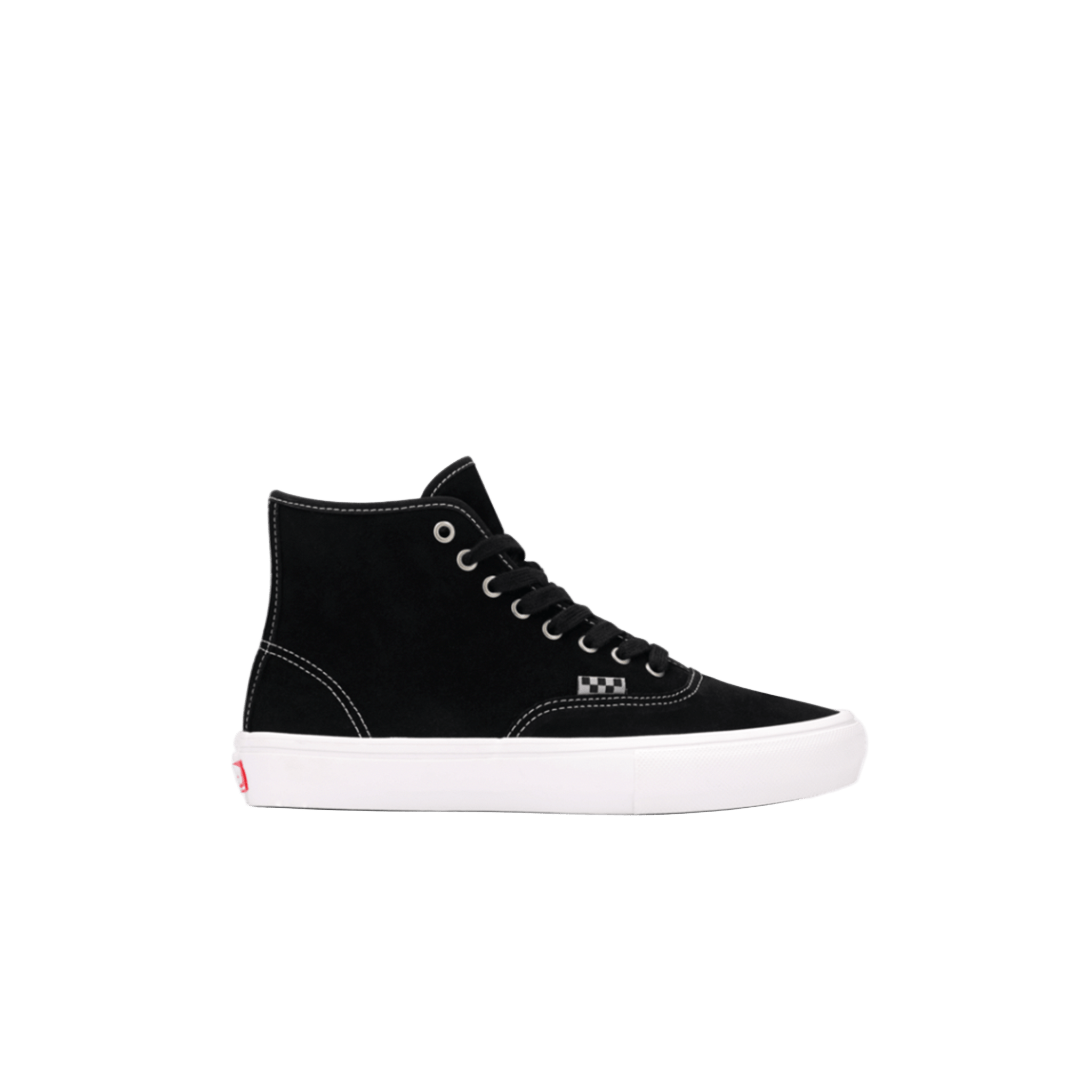 Vans Skate Authentic High – Black Suede Skate Shoe - Skate Shoe