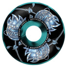 Spitfire F4 99 Duros x April Big Head Rose Swirl 56mm Skateboard Wheels - 7B Boardshop