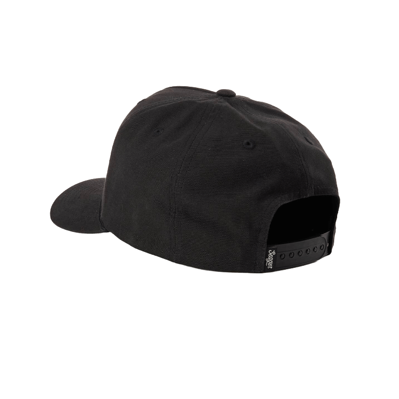 Seager Badge Snapback – Black - 7B Boardshop