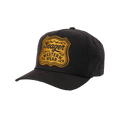Seager Badge Snapback – Black - 7B Boardshop