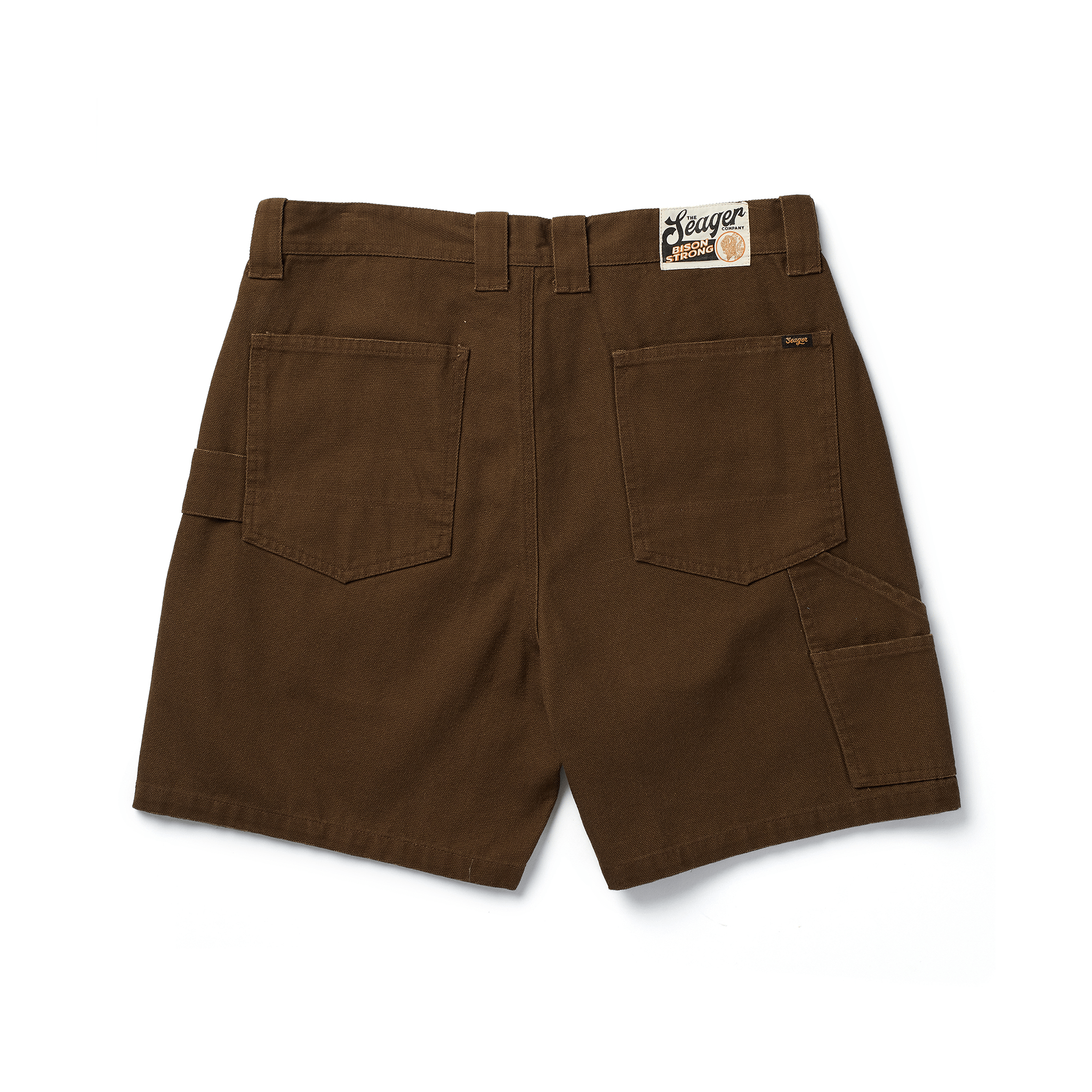 Seager Bison Canvas Short – Tobacco - 7B Boardshop