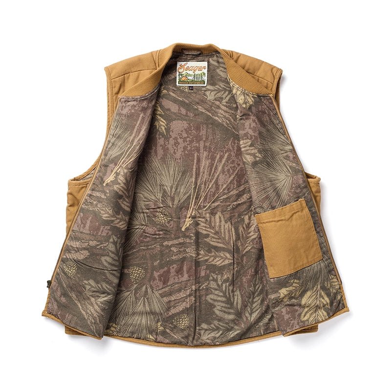 Seager Bison Duck Canvas Vest - Bronze - 7B Boardshop
