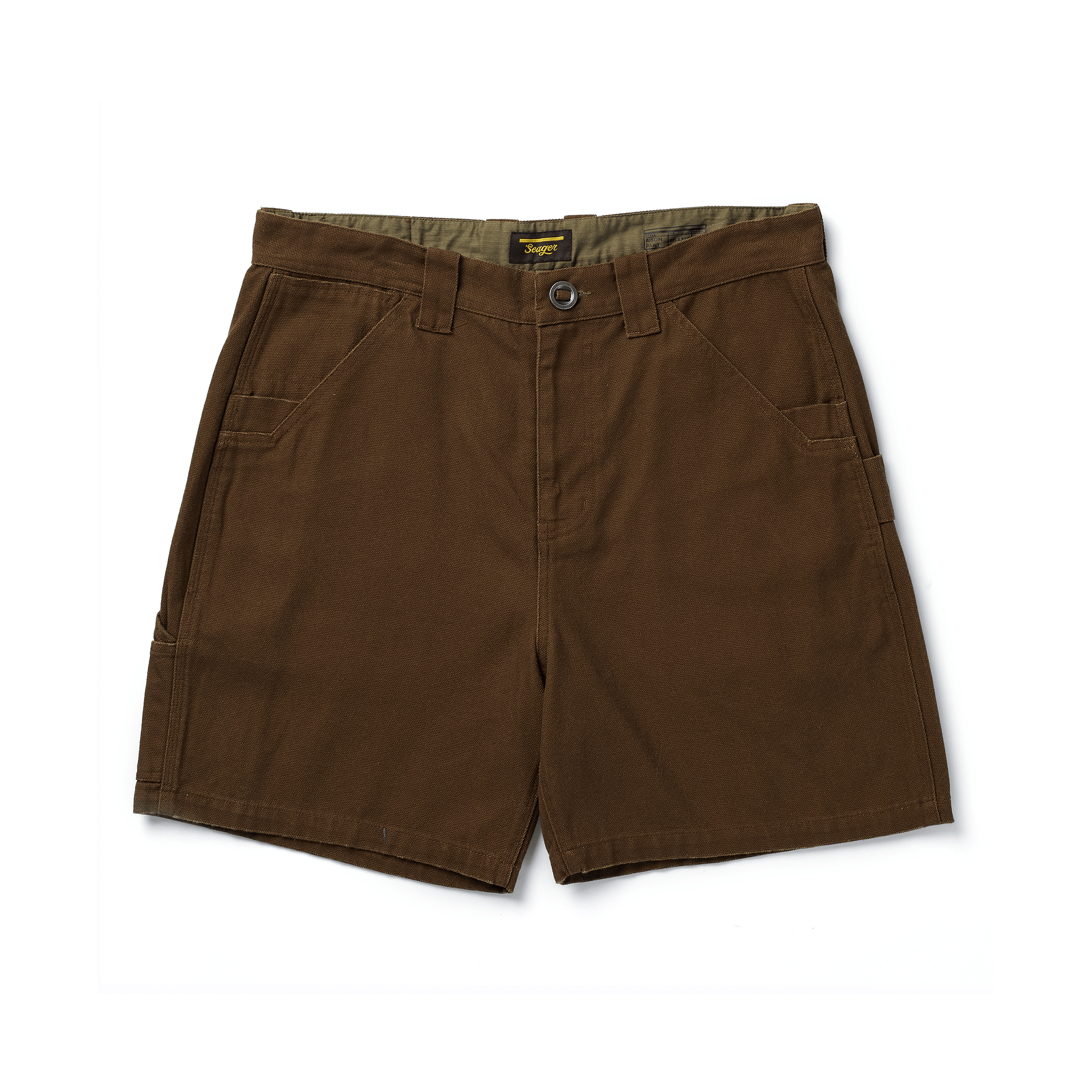 Seager Bison Canvas Short – Tobacco - 7B Boardshop