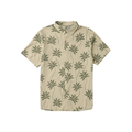 Roark Bless Up Breathable Stretch Shirt - Fossil Print - 7B Boardshop