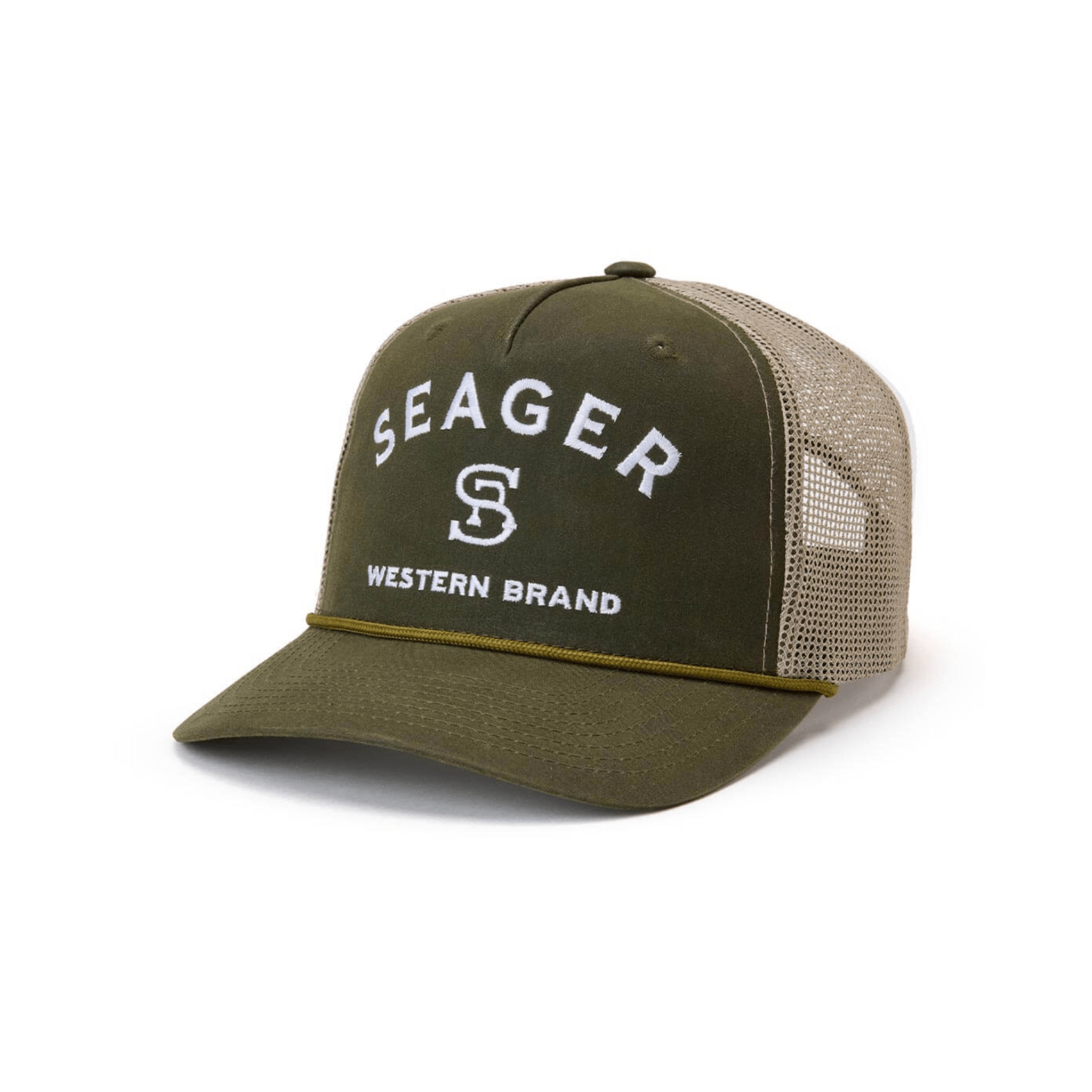 Seager Branded Trucker Snapback - 7B Boardshop