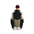 VOLCOM スノーボードジャケット M ベージュ/ブラック Volcom Brighton Men's Snow Jacket - Warm & Stylish Outerwear – 7B