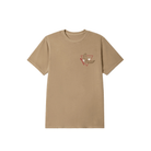 Brixton Opal Short Sleeve Tee – Timeless Taupe Worn Wash Graphic T-Shirt - 7B Boardshop