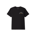 Brixton Vanguard Short Sleeve Tee – Black Graphic T-Shirt - 7B Boardshop