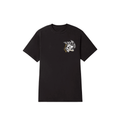 Brixton Wolcott Short Sleeve Tee – Black Worn Wash Graphic T-Shirt - 7B Boardshop