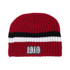 1910 Broken Straight Beanie - Red / Black - 7B Boardshop
