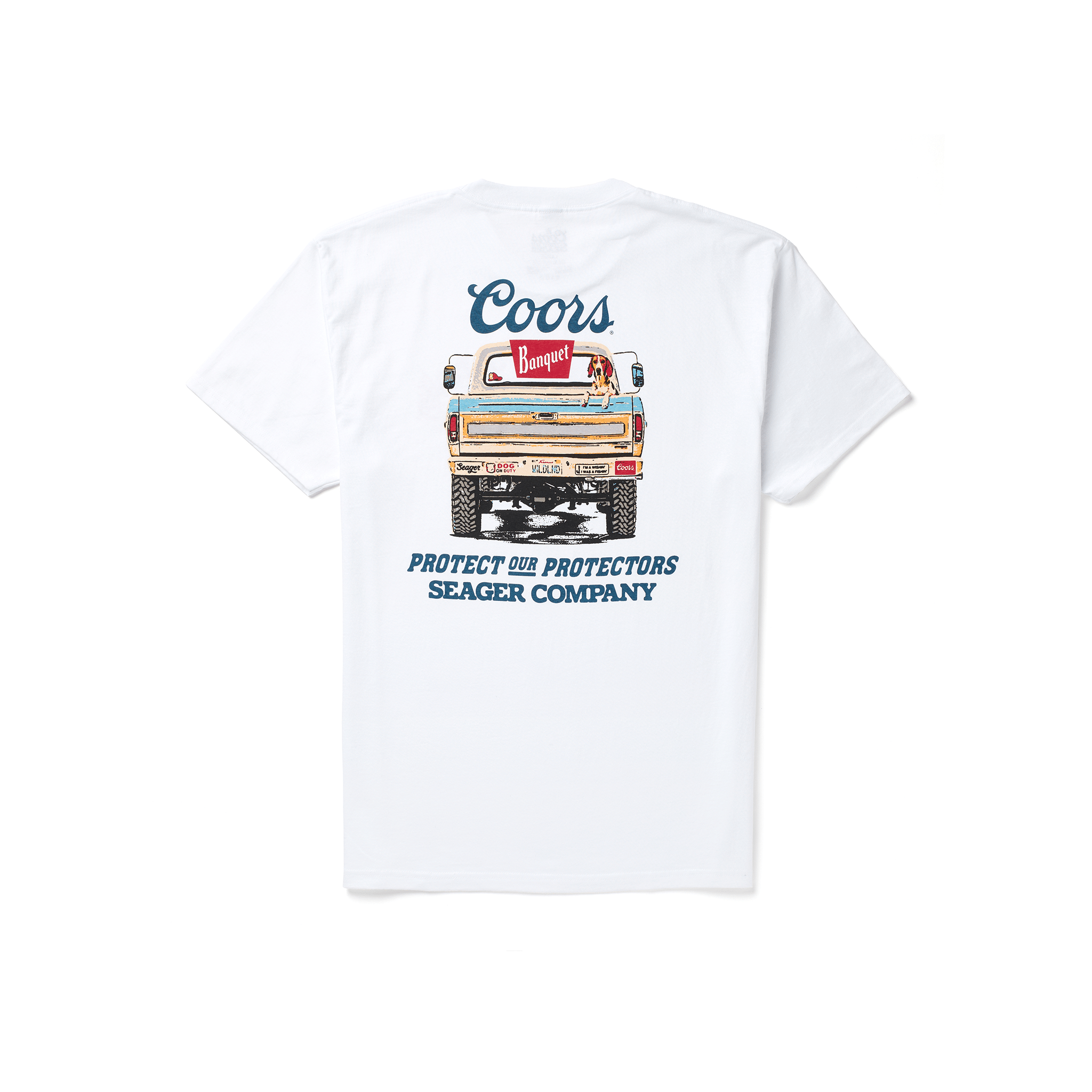 Seager X Coors Bumper Tee - 7B Boardshop