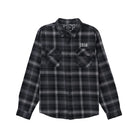 1910 Burslem Men's Flannel Shirt - Charcoal - 7B Boardshop