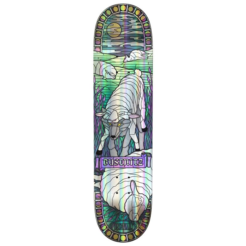 Real Skateboards Busenitz Holo Cathedral 8.38" Skateboard Deck - 7B Boardshop