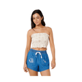 Rip Curl Catalina Island Shirred Top – Natural - 7B Boardshop
