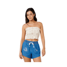Rip Curl Catalina Island Shirred Top – Natural - 7B Boardshop