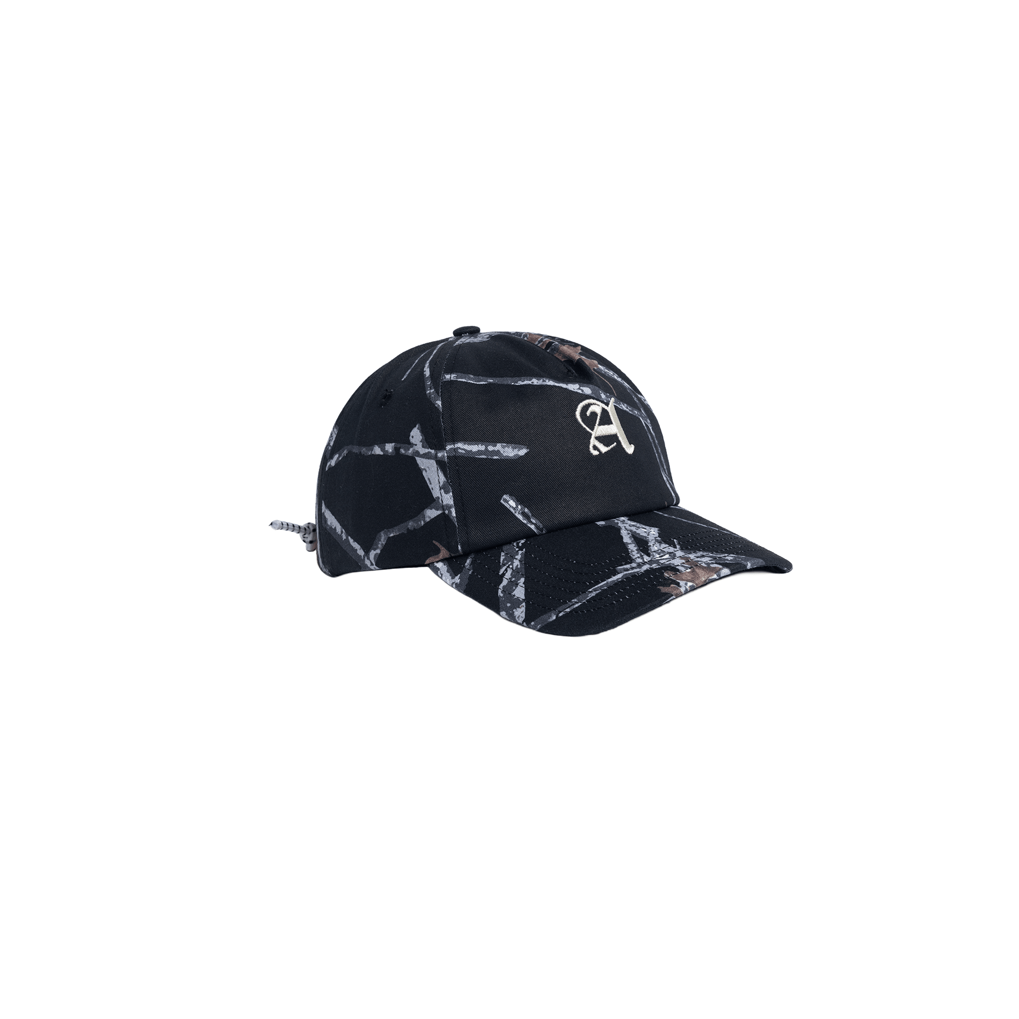 Autumn Camo 5 Panel - Black - 7B Boardshop