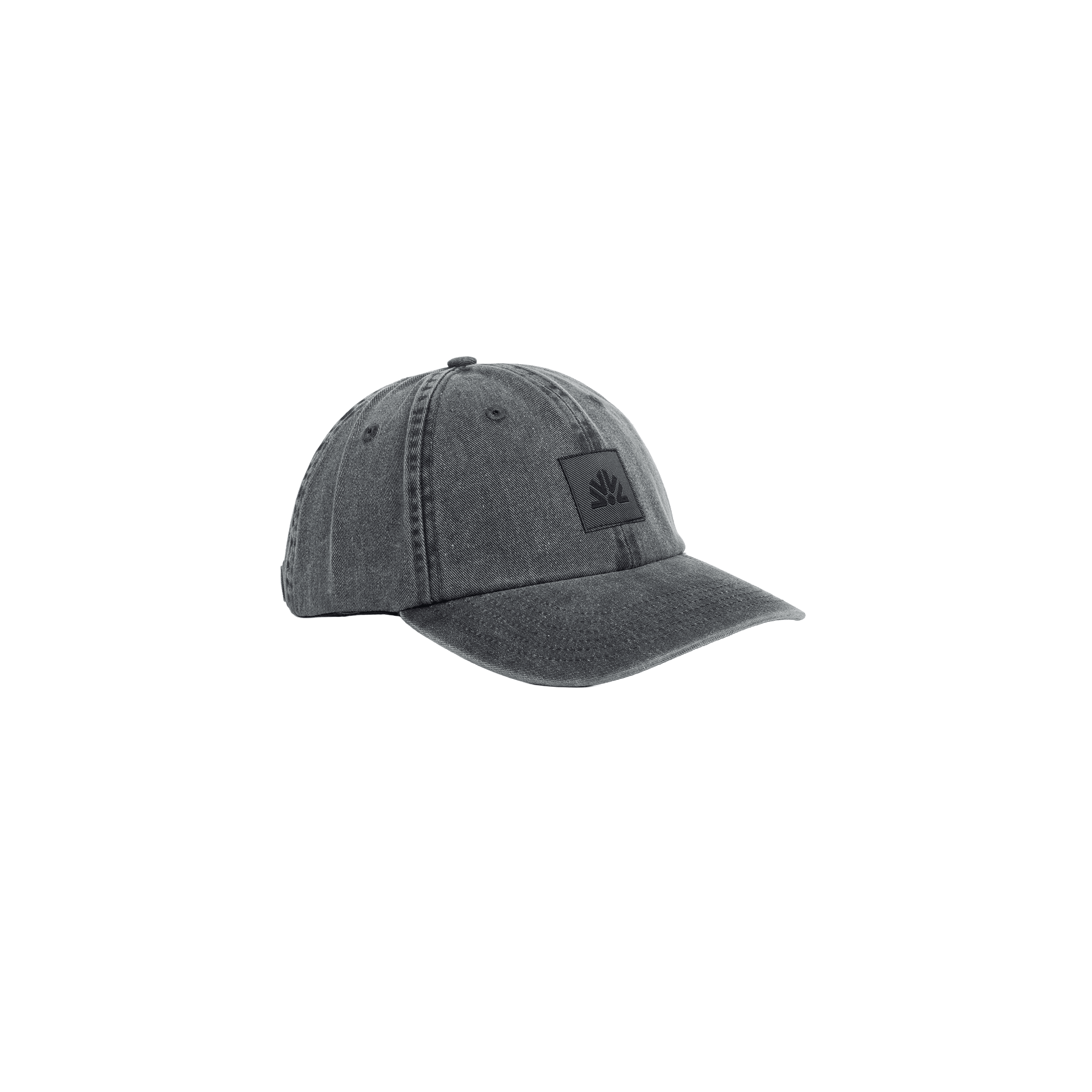 Autumn Washed 6 Panel Strapback - Black - 7B Boardshop