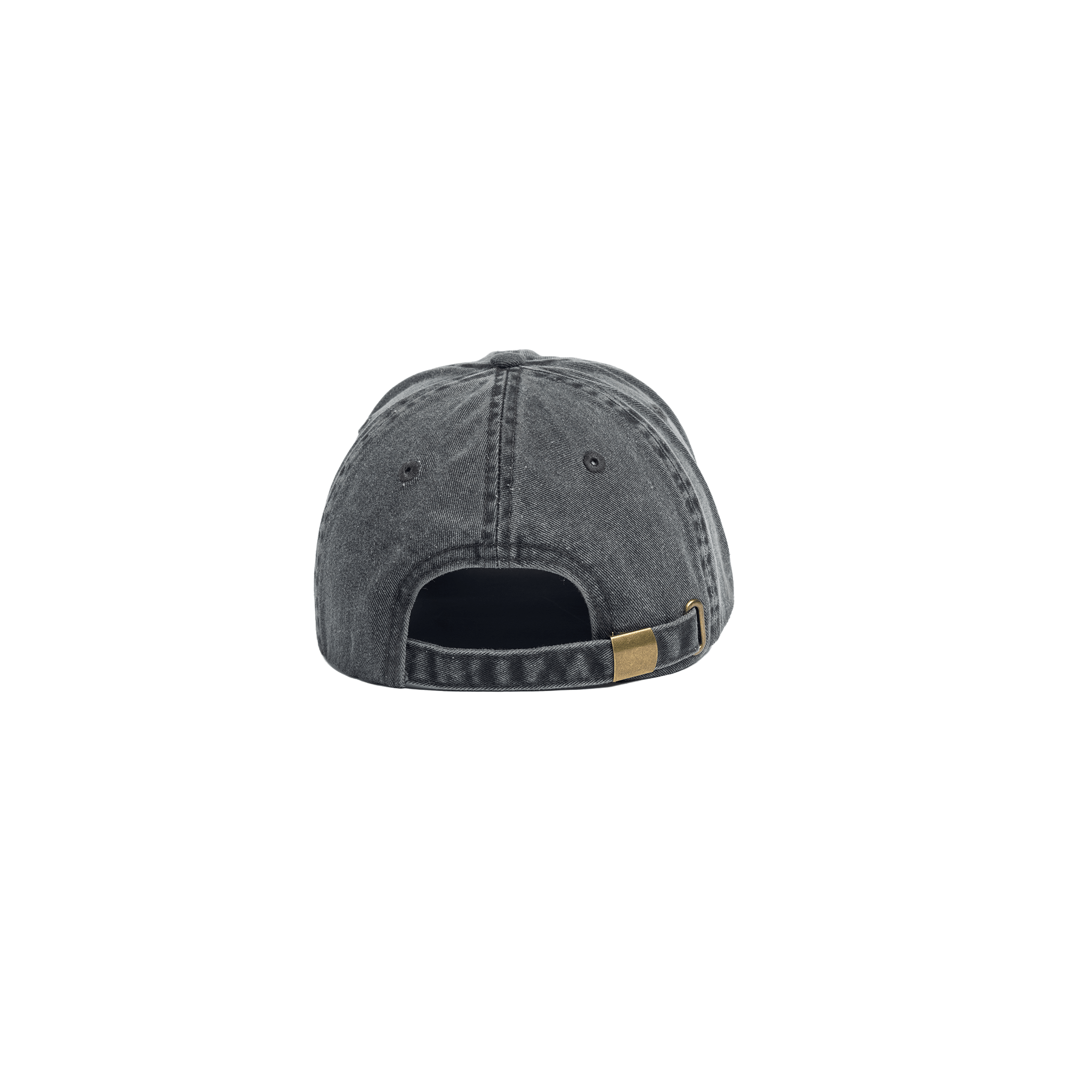 Autumn Washed 6 Panel Strapback - Black - 7B Boardshop
