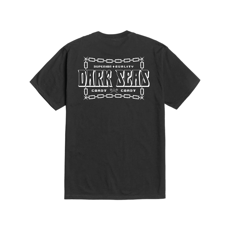 Dark Seas Chain Breaker T-Shirt – Bold Graphic Relaxed Fit - 7B Boardshop