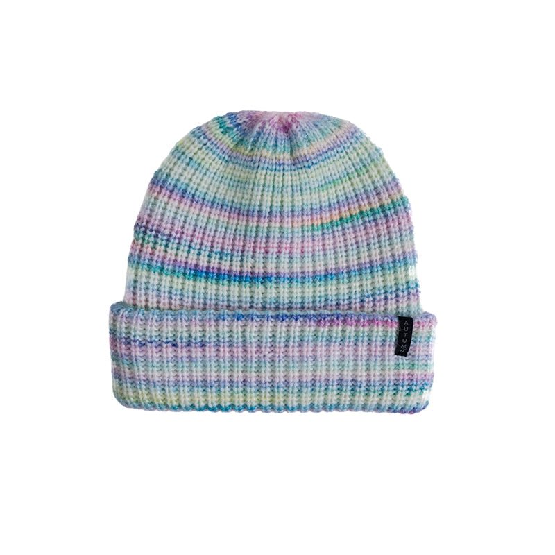 Autumn Chunky Stripe Beanie - Select Fit Unisex Beanie - 7B Boardshop