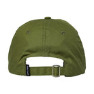 Back view of green spitfire hat