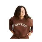 Rhythm - Collegiate Oversized Crew Neck Fleece - 7B Boardshop