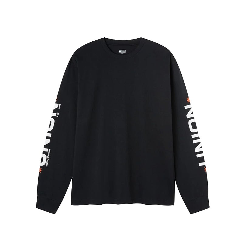 Union Core Men's Long Sleeve T-Shirt - Black - 7B Boardshop