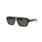 Ray-Ban Corrigan RB4397 Sunglasses - Black / Dark Green - 7B Boardshop