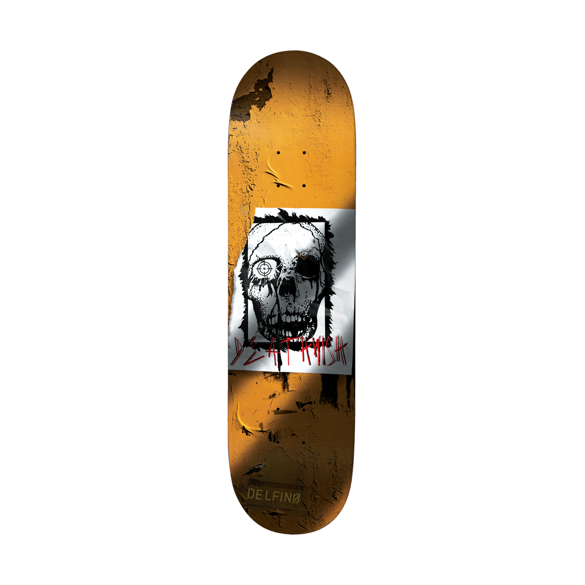 Deathwish Pedro Delfino Torn 8.25" Deck - 7B Boardshop