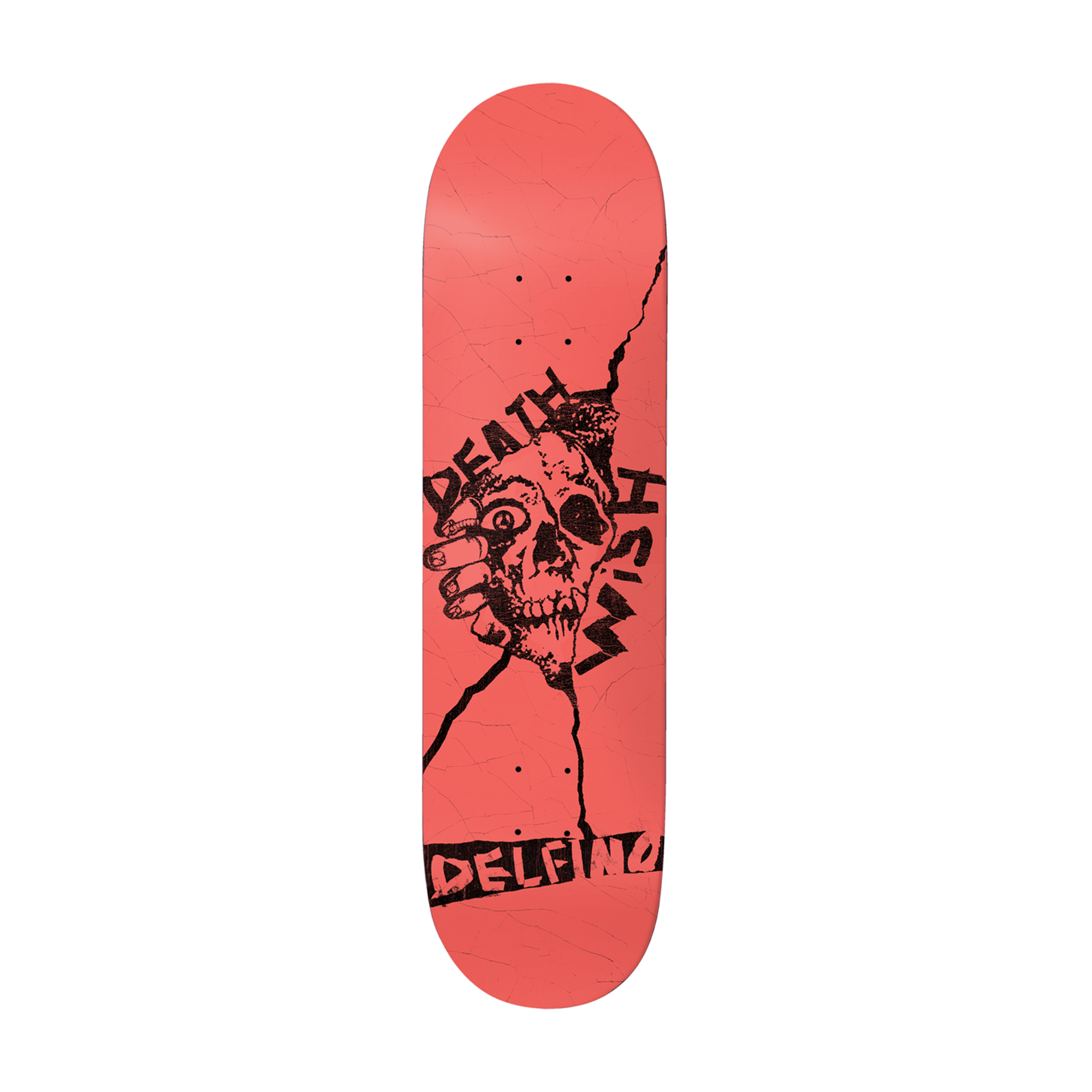 Deathwish Pedro Delfino Rot 8.5" Deck - 7B Boardshop