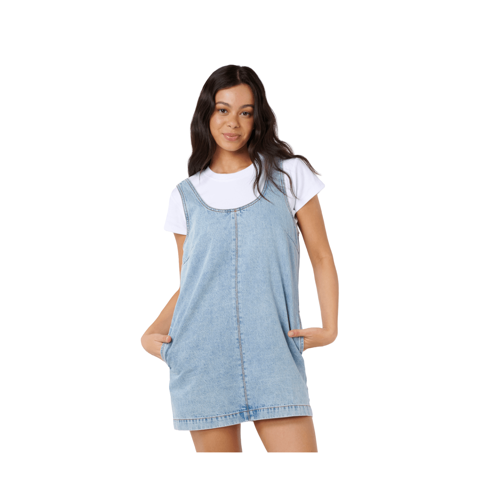 Rip Curl - Ellie Denim Mini Dress - 7B Boardshop