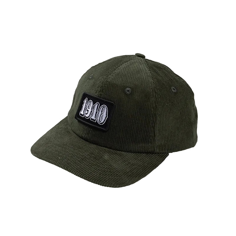 1910 Discord Buckleback Hat - Brown / Olive - 7B Boardshop