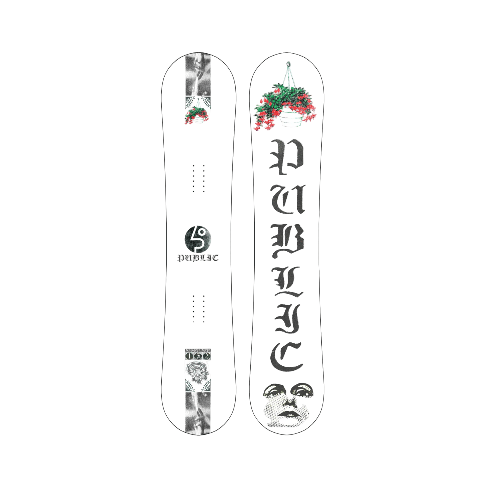 Public Disorder 2026 Snowboard 155cm | Joe Sexton Pro Model – 7B