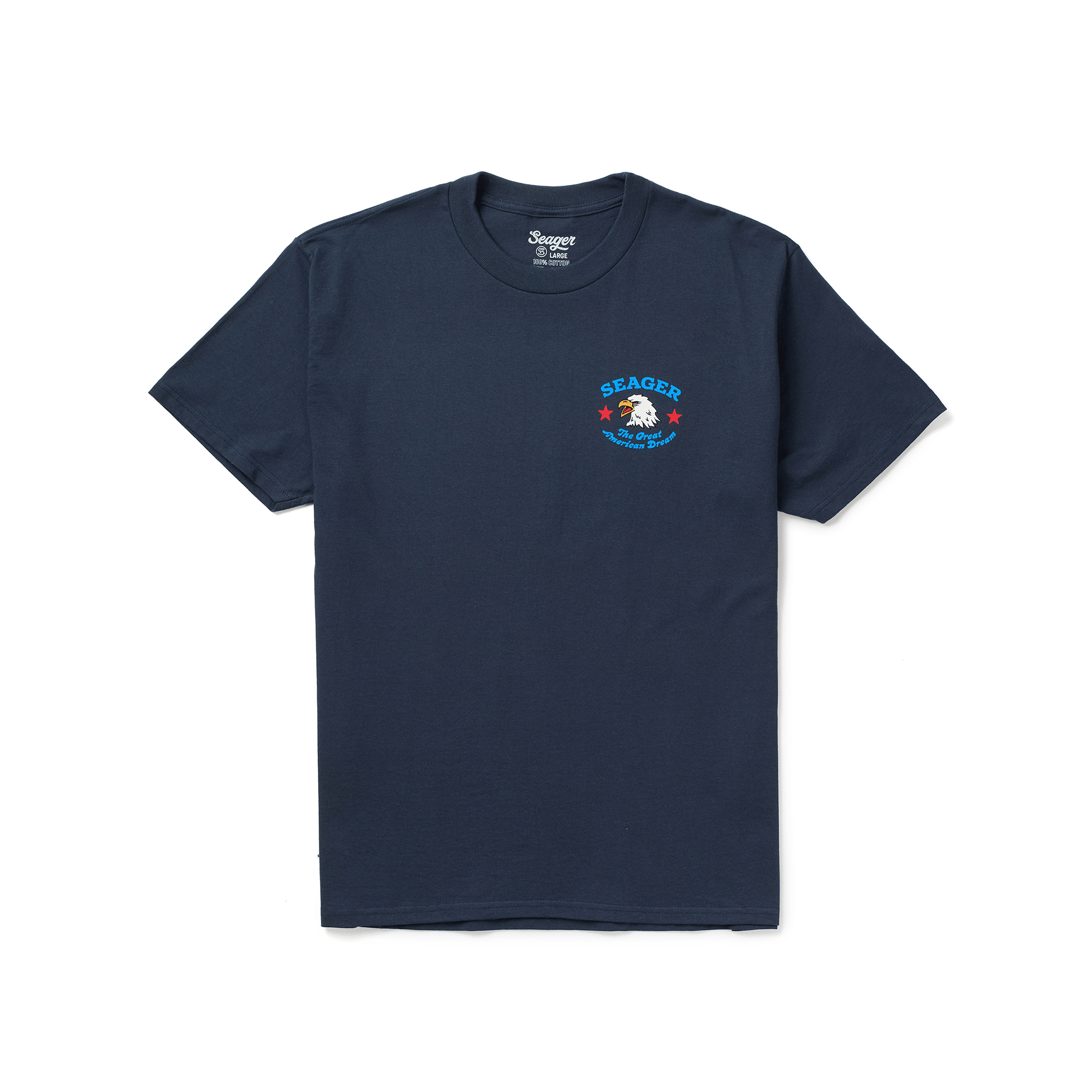 Seager Great American Dream Tee – Navy - 7B Boardshop