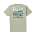 Seager Drifting the West Tee – Desert Green - 7B Boardshop
