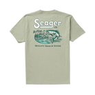 Seager Drifting the West Tee – Desert Green - 7B Boardshop