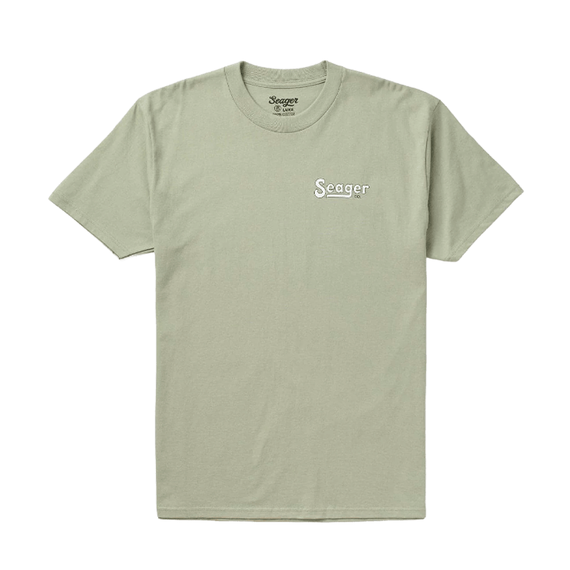 Seager Drifting the West Tee – Desert Green - 7B Boardshop