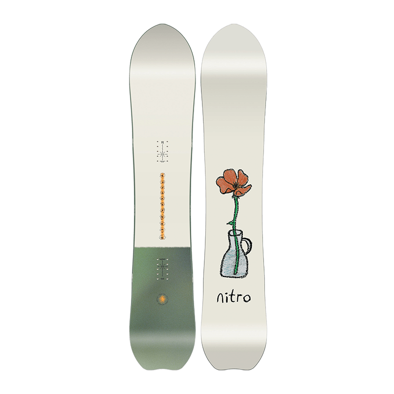 Nitro Drop Snowboard 2026 – Women's Powder & All - Mountain - 7B Boardshop