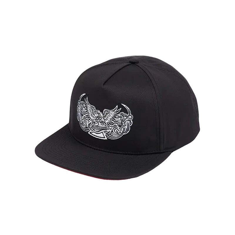 1910 Eagles Never Die Snapback Hat - Black - 7B Boardshop