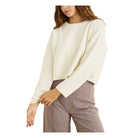Rhythm Estelle Fluffy Crew Neck Knit Women's Fleece - 7B Boardshop