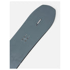 A dark slate gray snowboard shown from a top-down perspective against a light gray background, featuring the 'Snowboard' brand name printed near the top center.