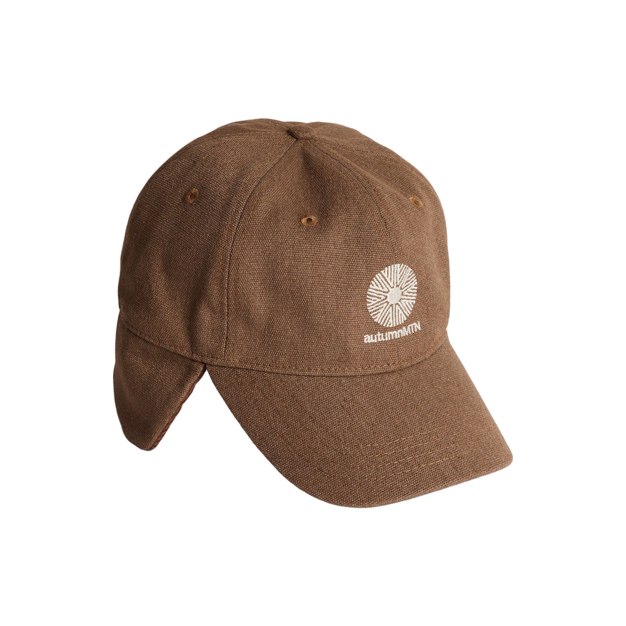 Autumn Washed Canvas Flap Cap - Light Brown - 7B Boardshop