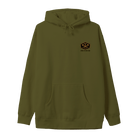 Dark Seas Faithful Friend Men's Fleece Hoodie – Army - 7B Boardshop