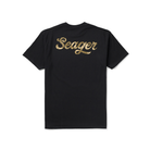 Seager Russ Fill T-Shirt – Black - 7B Boardshop