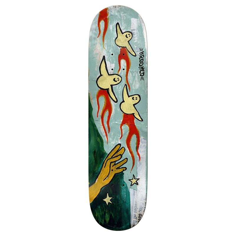 Krooked Skateboards Team Firebirds Skateboard Deck - 7B Boardshop