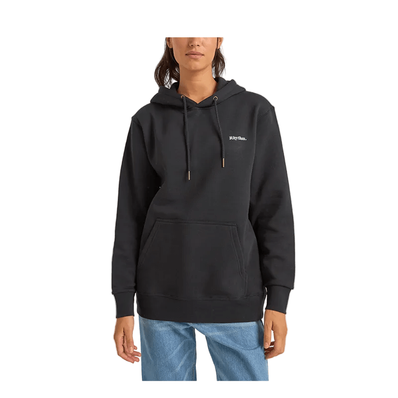 Rhythm Logo Boyfriend Fleece Hood - 7B Boardshop